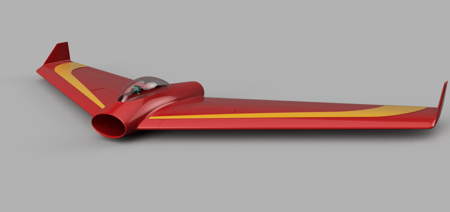 Fokker DR1 3D Printable RC Model airplane