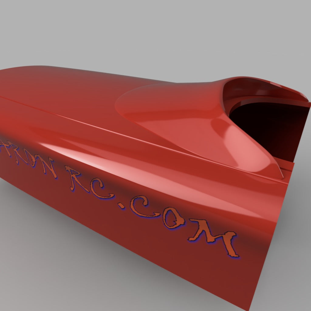 Large 3D printable Jet boat.